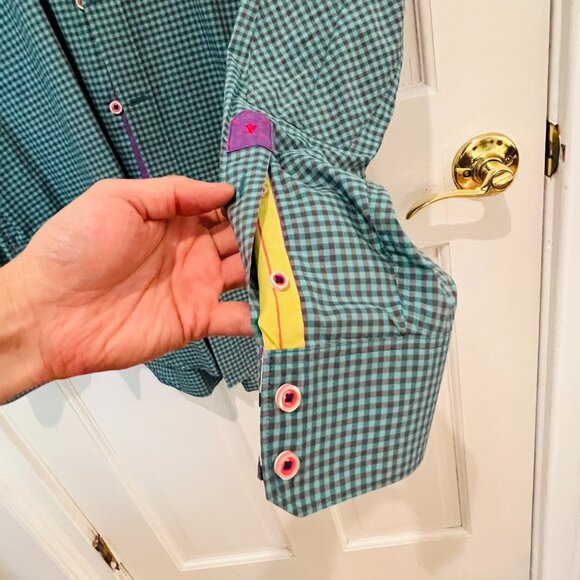 Robert Graham Men's Long Sleeve Button Down Shirt Size Large - Picture 2 of 4